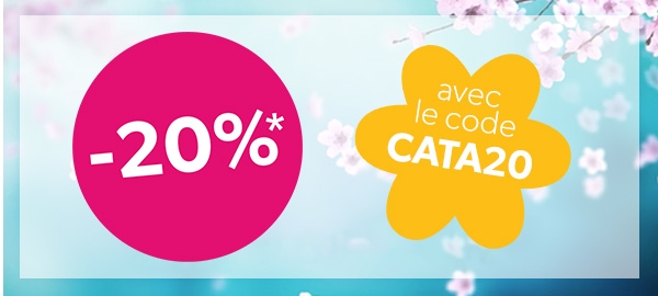 -20% avec le code CATA20