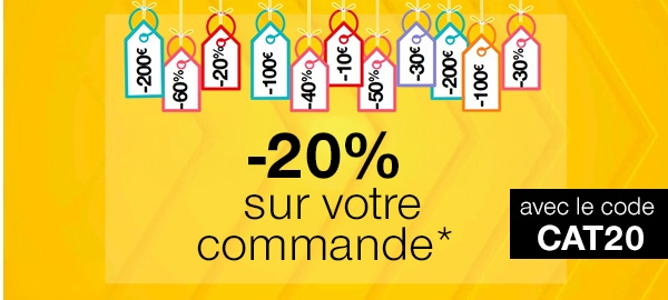 -20% sur votre commande