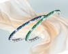 Duo bracelets riviere