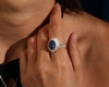 Bague saphir eternel